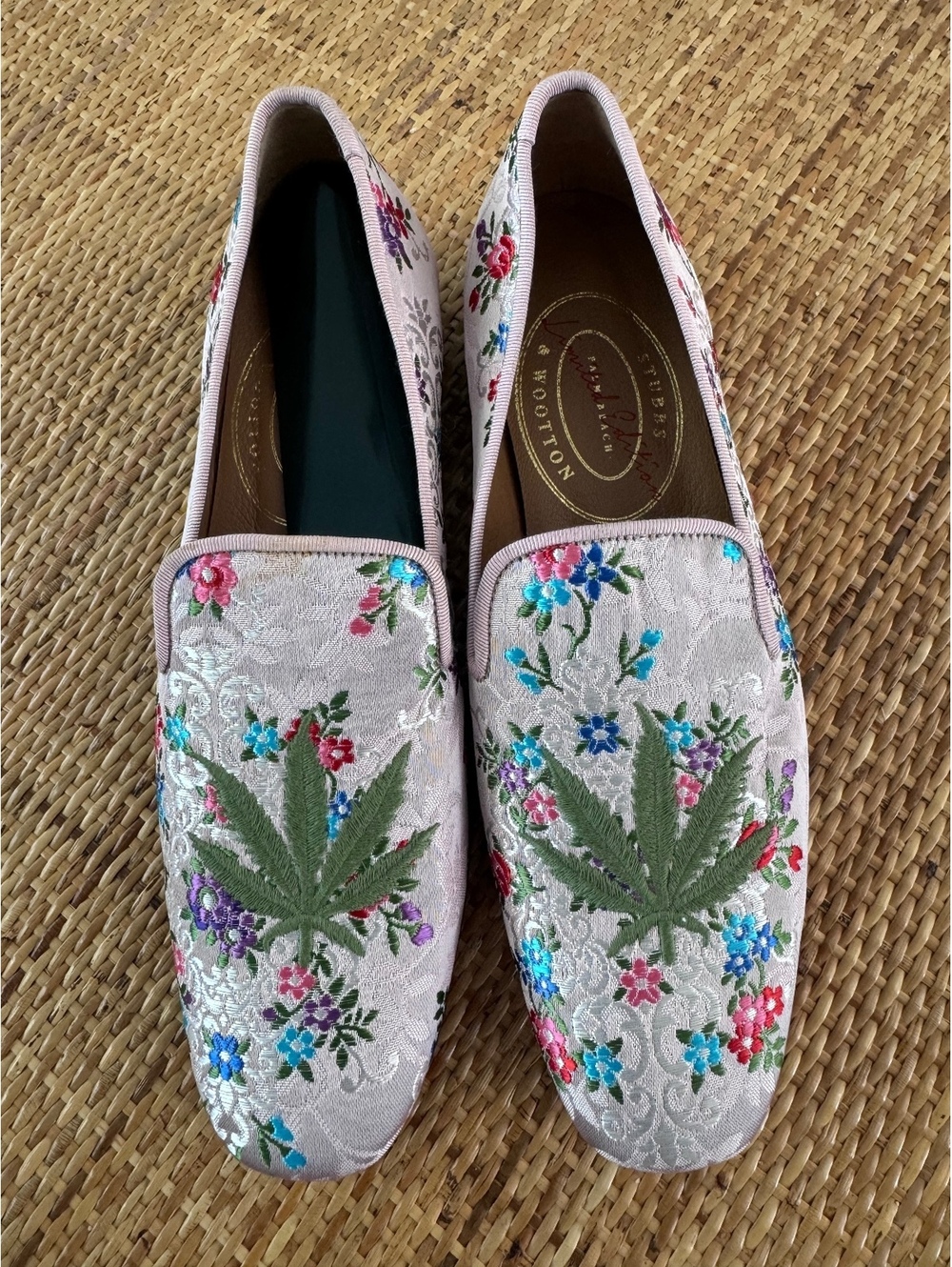 NWOT Stubbs & Wootten Cannabis Loafers